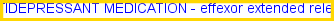 effexor er, effexor lithium